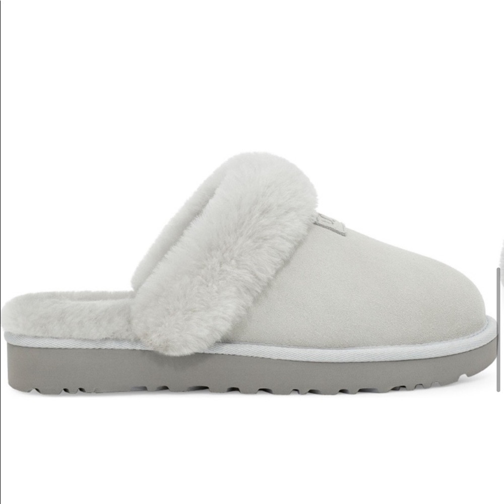 NWB UGG genuine shearling cozy suede slipper - Picture 2 of 11